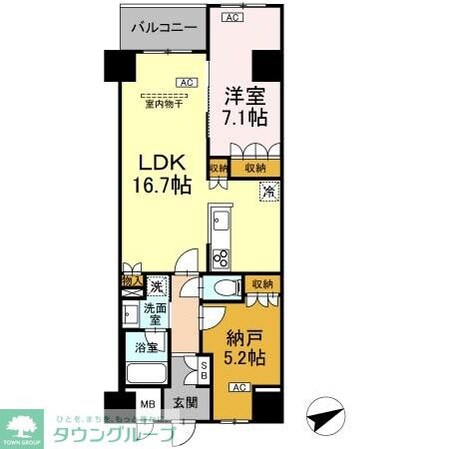 サンジョイアゼロの物件間取画像